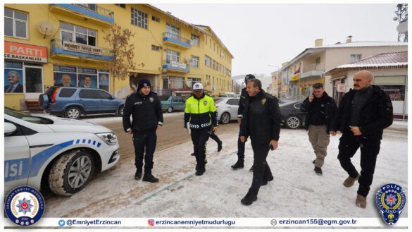 Emniyet Müdürümüz Sayın Kenan Kurt, Refahiye İlçe Esnafını Ziyaret Etti