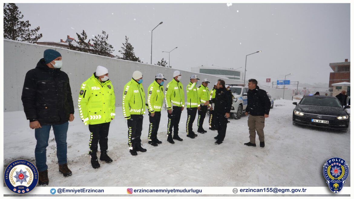 Emniyet Müdürümüz Sayın Kenan Kurt, Refahiye Bölge Trafik İstasyon Amirliğini Denetledi