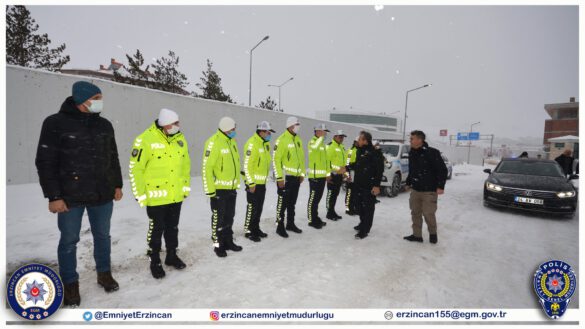 Emniyet Müdürümüz Sayın Kenan Kurt, Refahiye Bölge Trafik İstasyon Amirliğini Denetledi
