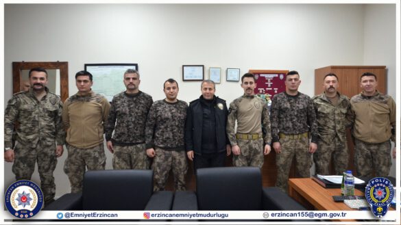 Emniyet Müdürümüz Sayın Kenan Kurt, Refahiye Bölge Trafik İstasyon Amirliğini Denetledi