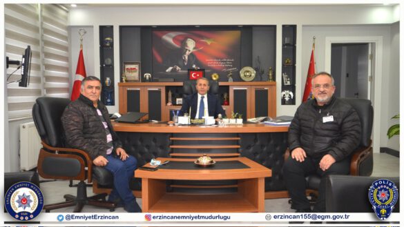 ERT ŞAH Tv Yönetim Kurulu Başkanı Birol Dağ ve Haber Müdürü Semih Peker'den Ziyaret