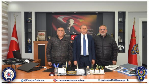 ERT ŞAH Tv Yönetim Kurulu Başkanı Birol Dağ ve Haber Müdürü Semih Peker'den Ziyaret