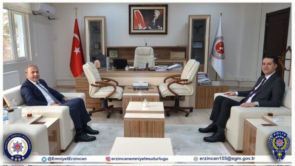 Erzincan İdare Mahkemesi Başkanı Sayın Kerem Özyardımcı'yı Makamında Ziyaret