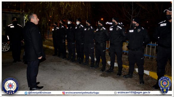 Emniyet Müdürümüz Sayın Kenan KURT, 2022 Yılının İlk Saatlerinde Birimleri Ziyaret Etti Emniyet Müdürümüz Sayın Kenan KURT, 2022 Yılının İlk Saatlerinde Birimleri Ziyaret Etti