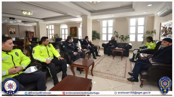 Refahiye Kaymakamı ve Refahiye Belediye Başkanı'na Ziyaret