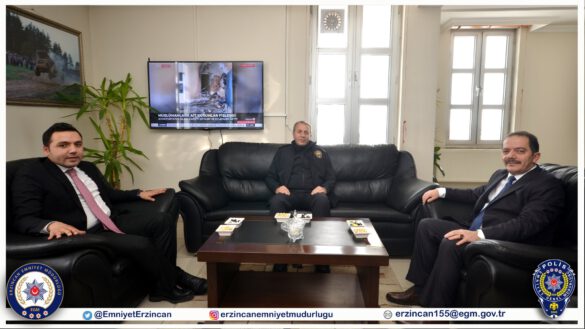 Refahiye Kaymakamı ve Refahiye Belediye Başkanı'na Ziyaret