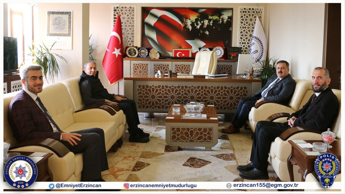 Emniyet Müdürümüz Sayın Kenan Kurt, Burhan Çakır'ı Ziyaret Etti
