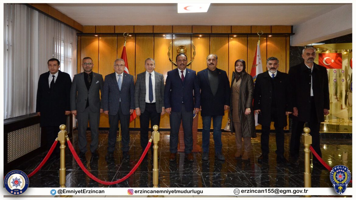 Büyük Birlik Partisi'nen Emniyet Müdürümüz Sayın Kenan Kurt'a Ziyaret