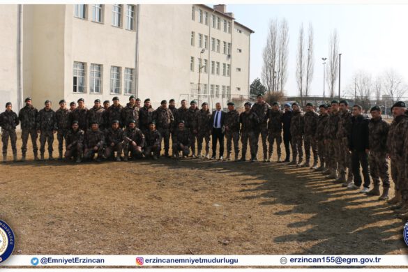 Emniyet Müdürümüz Sayın Kenan Kurt, Özel Harekat Şube Müdürlüğü Personeliyle Bir Araya Geldi.