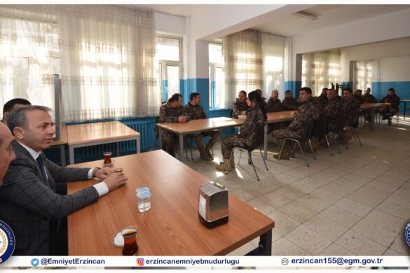 Emniyet Müdürümüz Sayın Kenan Kurt, Özel Harekat Şube Müdürlüğü Personeliyle Bir Araya Geldi.