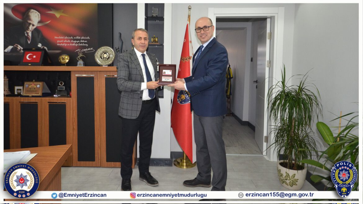 Erzincan İl Kültür ve Turizm Müdürü Arda Heb, Sayın Müdürümüzü Ziyaret Etti
