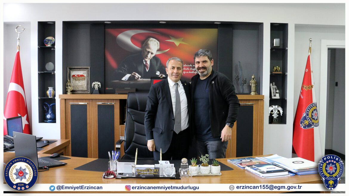 Ender Balkır'dan Emniyet Müdürümüz Sayın Kenan Kurt'a Ziyaret