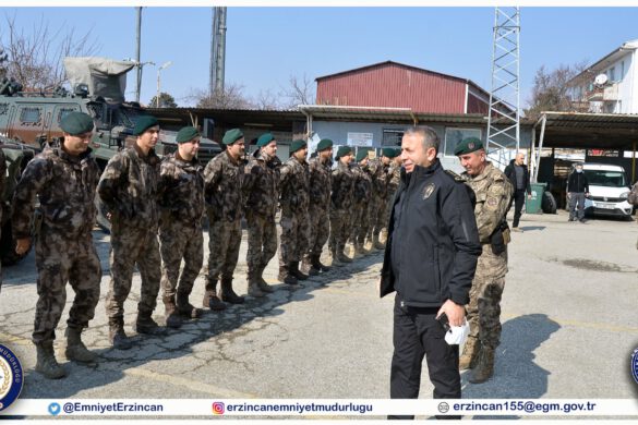 Emniyet Müdürümüz Sayın Kenan Kurt, Özel Harekat Şube Müdürlüğünü Ziyaret Etti