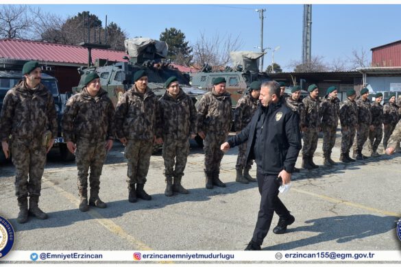 Emniyet Müdürümüz Sayın Kenan Kurt, Özel Harekat Şube Müdürlüğünü Ziyaret Etti