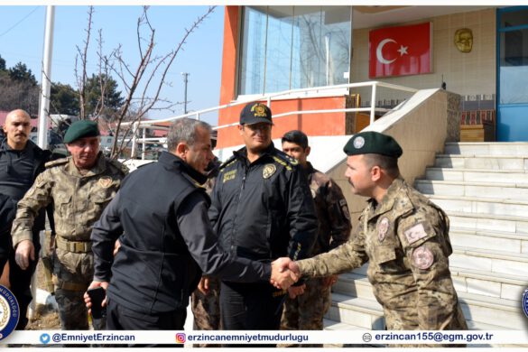 Emniyet Müdürümüz Sayın Kenan Kurt, Özel Harekat Şube Müdürlüğünü Ziyaret Etti