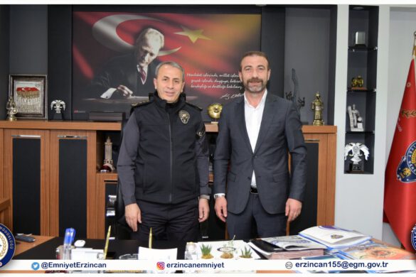 Emniyet Müdürümüz Sayın Kenan Kurt Sivas’tan Gelen Misafirlerini Kabul Etti Emniyet Müdürümüz Sayın Kenan Kurt Sivas'tan Gelen Misafirlerini Kabul Etti