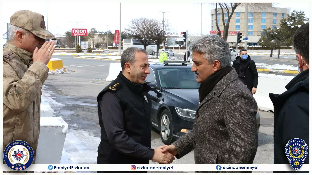 Emniyet Müdürümüz Sayın Kenan Kurt'un Makamında Asayiş Toplantısı Gerçekleşti