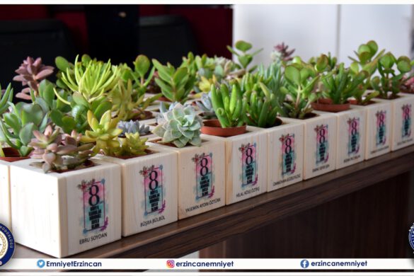 Emniyet Müdürümüz Sayın Kenan Kurt, Personelimizin Kadınlar Gününü Kutladı